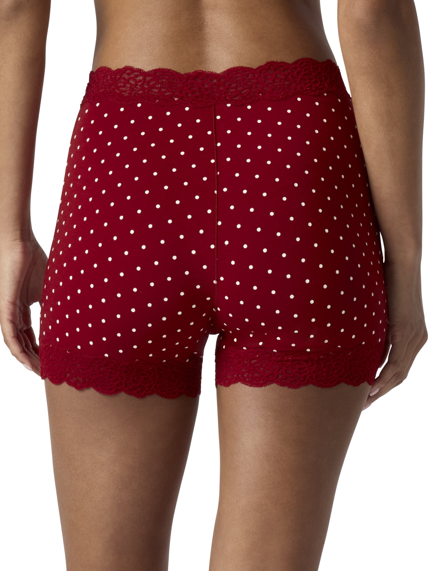 Mills by Millie Bobby Brown Women's Lacy Cotton Shortie Panties, Sizes XS-XXXL