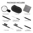 thumbnail image 2 of CUITING Hearing Aid Cleaning Kit Hearing Amplifier Cleaners Cleaning Tool Set for Hearing Aid Maintenance, 2 of 6