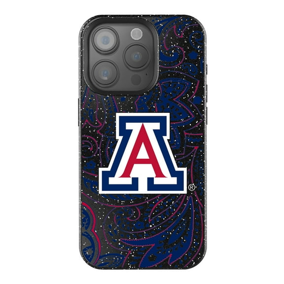 Keyscaper Arizona Wildcats Paisley Bling iPhone Case
