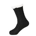 thumbnail image 5 of 3 pares de calcetines cálidos de Color café claro, calcetines antideslizantes de terciopelo grueso, calcetines para dormir, calcetines para suelo de alfombra, 5 of 5