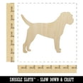 thumbnail image 2 of Border Terrier Dog Solid Wood Shape Unfinished Piece Cutout Craft DIY Projects - 6.25 Inch Size - 1/4 Inch Thick, 2 of 7