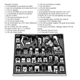 thumbnail image 2 of "32pcs Accesorios De Prensatelas Máquinas De Coser Doméstico ", 2 of 5