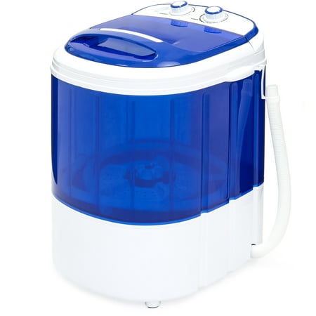 Best Choice Products Portable Compact Mini Single Tub Washing Machine w/ Hose, (Best Way To Wash Clothes In Washing Machine)