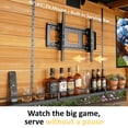 thumbnail image 4 of CHARMELEON 6 x 14 Ft. Cedar Grill Gazebo with Storage Cabinet, Bar Counter, Beer Opener & TV Mount, Galvanized Steel Roof, Outdoor BBQ Shelter, 4 of 10