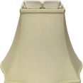 thumbnail image 3 of 18" Ivory Premium Square Monay Shantung Lampshade, 3 of 5