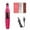 Rose red, variant on USB Electric Nail Drill Kit Machine Manicure Pen Sander Polisher with 6 Pcs Changeable Drills Sand Bands for Exfoliating Polishing