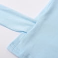 thumbnail image 6 of Gbsyewxs Womens Tops V Neck Short Sleeve Solid Color Yoga Sports Tie Side Summer T Shirts For Women Blue, 6 of 8