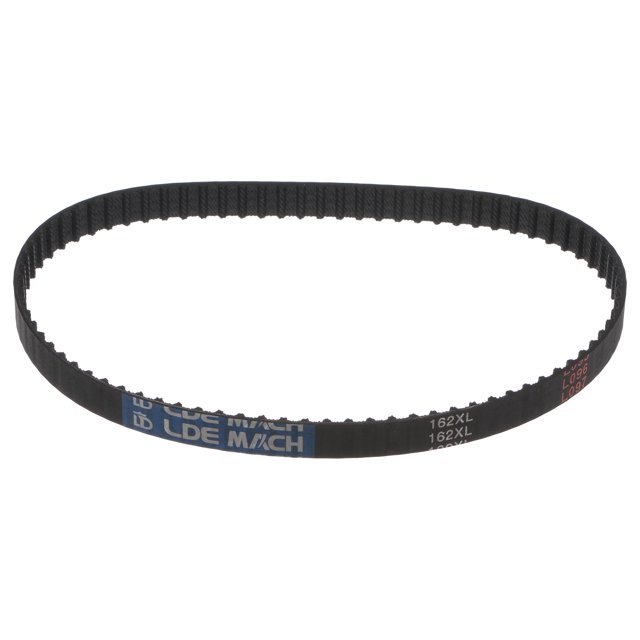 Correa de tiempo 162XL 037 de 81 dientes, correa dentada de goma, ancho de 0.37", paso de 0.20"