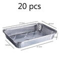 thumbnail image 5 of Reusable Buffet Trays, Wide Rim Aluminum Foil Pans, Multi-purpose Cookware For Cooking, Baking & Catering, Heavy Duty Containers For Indoor & Outdoor Use, 5 of 5