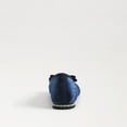 thumbnail image 5 of Sam Edelman Maren Como Blue/Black Slip On Squared Toe Bow Detailed Ballet Flats (Como Blue/Black, 5), 5 of 7