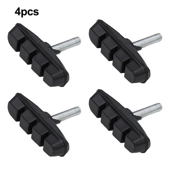 Cantilever Road Cycles Bike Brake For Pads 55Mm Thread Post-Blocks-Shoes-2Pair-Brake-Shoe For Threadless Post Blocks N E W