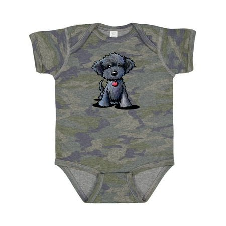 

Inktastic Black Doodle Puppy Gift Baby Boy or Baby Girl Bodysuit