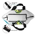 thumbnail image 4 of Balery Largemouth Bass Fish Bolsa Tote Estilo Estético con Cremalleras, Bolsa de Hombro, Bolsa de Compras Grande y Plegable, 4 of 8