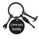 thumbnail image 1 of Si Papá No Puede Arreglarlo Nadie Puede Destornillador Llavero Anillo Herramienta Charms Llavero Regalo para Papá, 1 of 5