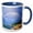 Blue/White, variant on 3drose, Double Rainbow in Kauai Hawaii, 15oz Two-tone Blue Mug