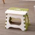 thumbnail image 4 of Eease Folding Stool Portable Convenient Small Creative Simple Foldable Stool for Home, 4 of 6