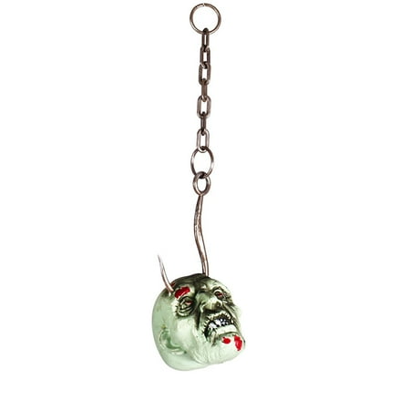 

Halloween Horror Props Iron Chain Hook Hand Hook Foot Hook Head Ghost Chain hook head green