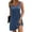 Navy, variant on Ekouaer Women's Tank Nightgown V Neck Sleepshirts Soft Sleeveless