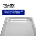 thumbnail image 2 of Inserto de acero inoxidable Rhino INAE-1.5 tamaño entero 33 x 53.5 cm altura 1 y media pulgadas, 2 of 6
