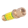 thumbnail image 3 of SENRISE Brass Oxygen Acetylene Flashback Arrestors Valve Adapter Regulator Fitting Gold, 3 of 6