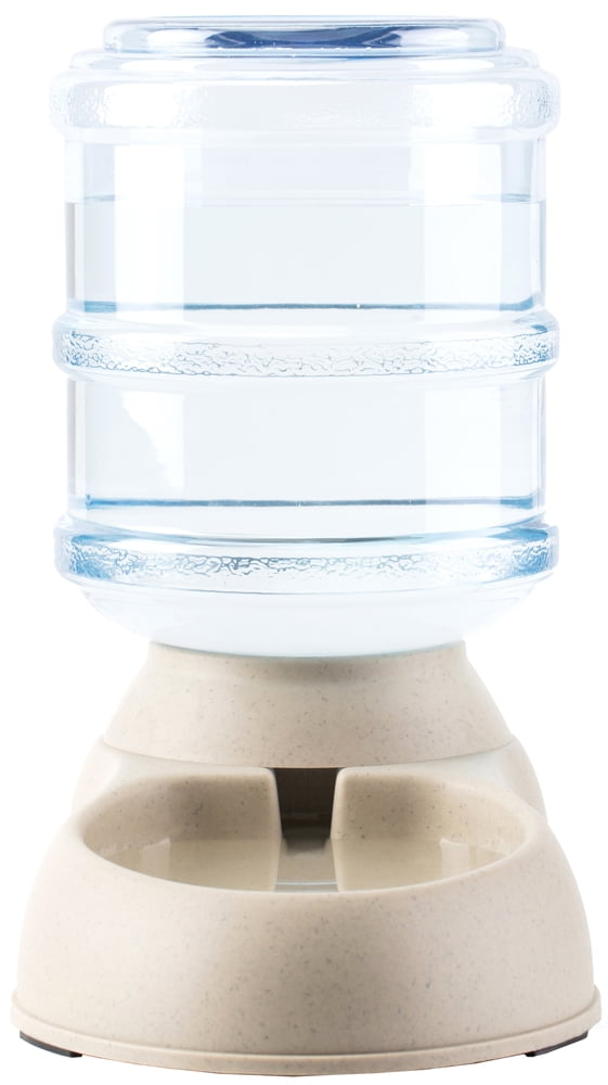 Automatic Self Dispensing Gravity Pet Feeder and Waterer for Cats and Dogs