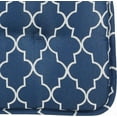 thumbnail image 3 of Non-Slip Tufted Chair Cushions for Dining Room, Kitchen and Office Use, U-Shaped Skid-Proof Seat Pad, 15x16 Inches, 4 Pack, Geo Blue, 3 of 6
