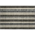 thumbnail image 2 of Addison Rugs Mayfield Premium Machine Washable Transitional Stripes Black Rectangle Rug, 1'8" x 2'6", 2 of 6