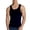 Black, variant on Mens Workout Stringer Tank Tops Gym Bodybuilding Shirts Breathable Comfort Quick Dry Fit(White,4XL)