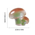 thumbnail image 3 of Liquidación Total, 5 adornos de luz nocturna con forma de hongo, bonitos minihongos para jardinería, pequeños adornos transparentes, pequeños hongos de resina para manualidades Akmoler, 3 of 9