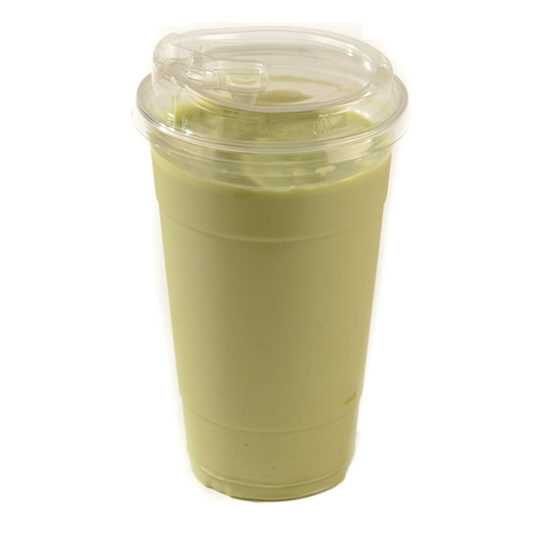 [25 PACK] 20 oz Cups Iced Coffee Go Cups and Sip Through Lids Cold