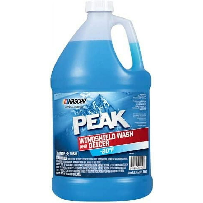 PEAK (PXN0K3) +32°F Windshield Washer Fluid - 1 Gallon :  Automotive