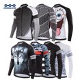 thumbnail image 2 of Venta al por mayor de KEMALOCE, camiseta de ciclismo 100 % poliéster para hombre, camiseta de secado rápido para bicicleta, ropa de ciclismo de carretera de manga larga para primavera, camiseta de bic, 2 of 5