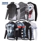 thumbnail image 2 of Venta al por mayor de KEMALOCE, camiseta de ciclismo 100 % poliéster para hombre, camiseta de secado rápido para bicicleta, ropa de ciclismo de carretera de manga larga para primavera, camiseta de bic, 2 of 5