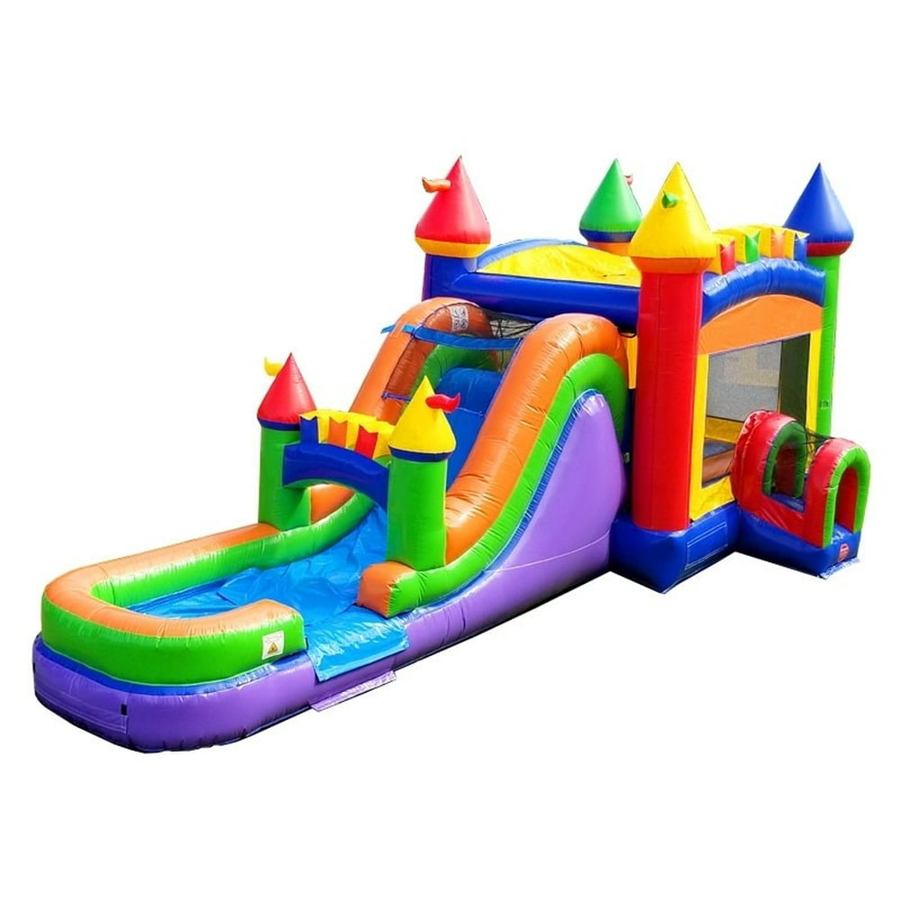 waterslide bouncy