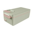 thumbnail image 4 of kowaku Electric Lunch Heater Self Heating Box Stainless Steel Electric Bento Heated Container Heated Lunch Box for Adults for, 4 of 9