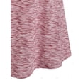 thumbnail image 4 of Tank Top de Algodon de Talla Extra con Encaje de Yugo Rosegal  Camisetas sin mangas de talla grande, 4 of 5