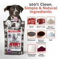 thumbnail image 5 of Miss Nelly's Canine Gourmet - Beef Dog Jerky Treats - USA Made and Sourced - Original Smoke House Recipe - Small Batch - Clean Natural Ingredients - Minimally Processed -  16 ounce Bag, 5 of 11