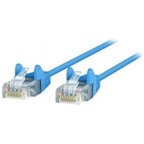 Belkin CE001B15-BLU-S 15 ft. Cat 6 Blue 28 AWG UTP Snagless Patch Network Cable