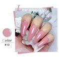 thumbnail image 4 of UV Soak Off Semi Permanent Glitter Nude Pink Base Coat Gel For Nail Extensions 8ml, 4 of 10