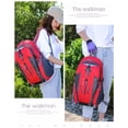 thumbnail image 4 of 40L Lightweight Outdoor Daypack Hiking, Camping, Travel Backpack for Men Women, Back To School Backpack (Black) 11.81x5.11x19.68", 4 of 9
