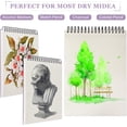 thumbnail image 3 of czcpp-Alcohol Marker Papers, 9"x12" Tearable Drawing Sketch Book, 100 Sheets (200 Pages) Double-Sided Spiral-Bound, Acid-Free, Bleedproof Marker Pads for Artists Kids Adults, 3 of 4