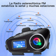 thumbnail image 3 of "Audífonos Sunshot Bluetooth 5.3 para Casco Moto Impermeables IPX6 con Intercomunicador 1500M Lab.G, Negro ", 3 of 5