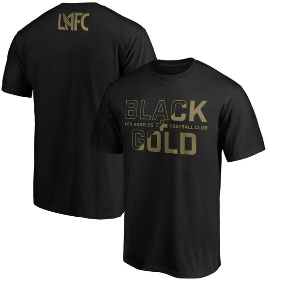 Men's Black LAFC Hometown Collection Black and Gold T-Shirt
