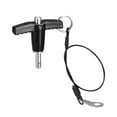 thumbnail image 1 of Unique Bargains T Handle Lock Pins, 13/64' Pin Dia. 25/64' Usage Length Stainless Steel Push Button Quick Release Pin, 1 of 5