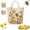 Bees, variant on Handmade Crochet Bee Embroidered Tote Bag, Floral Vintage Shoulder Bag, Beach Purse for Women, Canvas Chrysanthemum