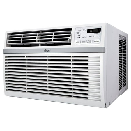 LG 18,000 BTU Window Air Conditioner, Cools 1,000 Sq.ft. (25' x 40' Room Size), Quiet Operation, Electronic Control with Remote, 3 Cooling & Fan Speeds, Auto Restart, 230/208V