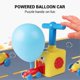 thumbnail image 2 of Children's balloon car toys, children's inertia power ball car, educational DIY toys inertia power car with 12 balloons (balloon color random), 2 of 3