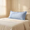thumbnail image 2 of Unique Bargains 1 Pack Soft Cooling Cotton Pillowcase for Comfortable Sleep Blue, 2 of 5