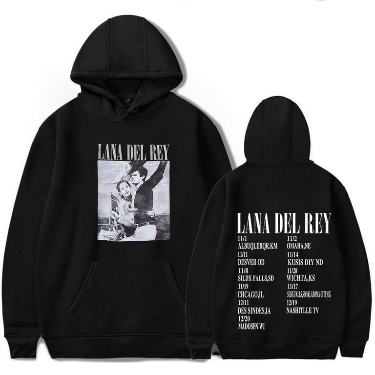 Lana Del Rey Norman Rockwell Tour Merch Hoodie Sweatshirt New Logo