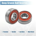 thumbnail image 2 of Universal 6201RS Deep Groove Rubber Sealed Ball Bearing 32 x 12 x 10mm, 2 of 6